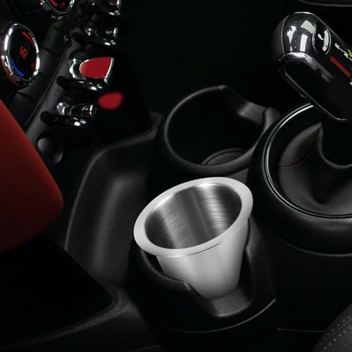 WRITWAA ステンレス製ソファ用カップホルダー 埋め込み型リクライニングチェアハンドル対応 ホームシアター 車載兼用 多用途アクセサリー [2]