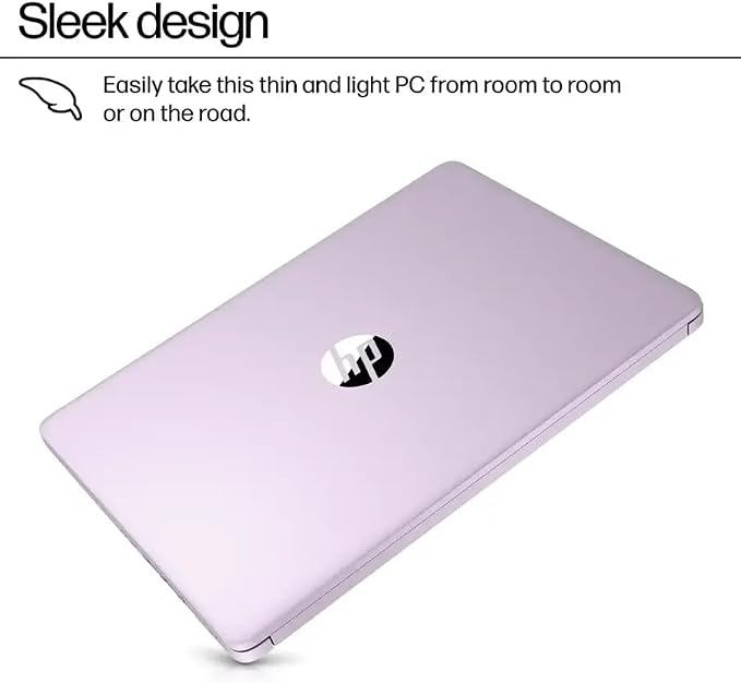 HP 14" Laptop Computer, Intel N150 Processor, 4GB RAM, 128GB UFS, Windows 11 with Microsoft Office 365, Intel Graphics, Honey Lavender image 6
