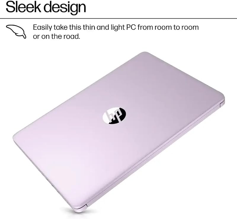 HP 14" Laptop Computer, Intel N150 Processor, 4GB RAM, 128GB UFS, Windows 11 with Microsoft Office 365, Intel Graphics, Honey Lavender image 6