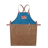 ● Multiusos: el delantal se puede utilizar como un delantal de barbacoa, carpintero, delantal de carpintería, delantal de carpintería, delantal de barista, delantal de taller, delantal de herramientas, delantal de herrero, delantal de tatuaje, bufanda de trabajo, bufanda de trabajo, bufanda de trabajo, delantal de cocina, etc.