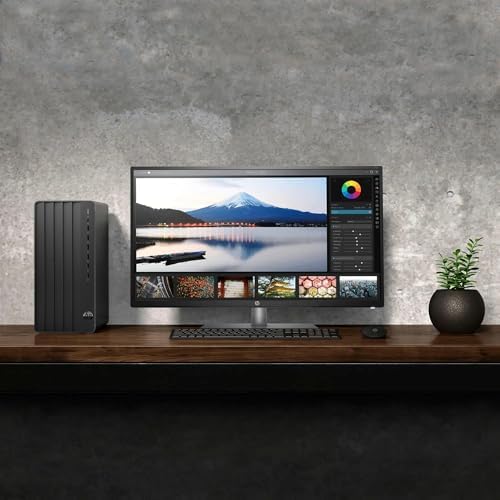 HP Desktop Computer Tower PC | Intel 6-Core i5-12500 | 8GB RAM + 512GB PCIe SSD | Complete Setup with WiFi, Bluetooth, Keyboard & Mouse | Windows 11 Home| Ideal for Home Office, Business & Student — view 6