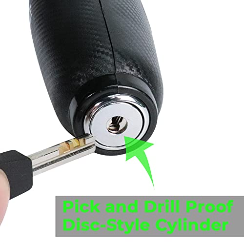 Zovii Alarm Brake Lever Lock Alarm Waterproof Scooter Bicycle Motorcycle Protective Security Handle Bar Grip Lock #TOP4