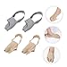 TOVINANNA 2pairs Toe Socks for Bunion Relief Comfortable Foot Protector Covers with Toe Isolation Separators Daily Use and Travel