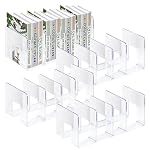 4Pcs Clear Acrylic Desk File Sorter, Desktop File Organizer