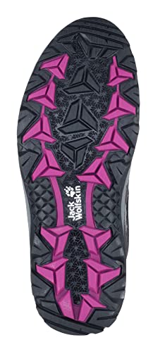 Jack Wolfskin Damen Vojo 3 Texapore Low W Outdoorschuhe, Dark Steel Purple, 39.5 EU