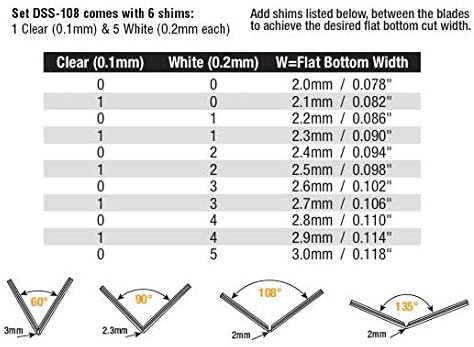 Amana Tool - 8" x 40T Acm 45° Adj. Saw Blade (508400), Industrial Grade