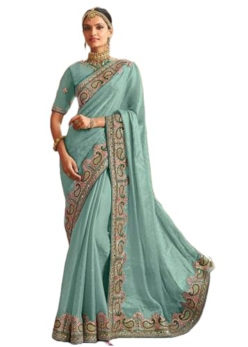 Sari 10559 A de tela elegante para mujer ropa formal para boda y evento