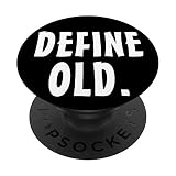 Définir le vieil humour de vieillesse drôle pour PopSockets PopGrip Interchangeable