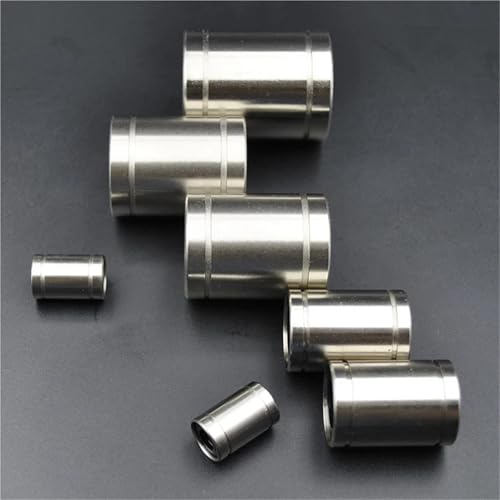 Rodamiento lineal LM12UU de 12x21x30 mm para piezas CNC y guías de movimiento en impresoras 3D