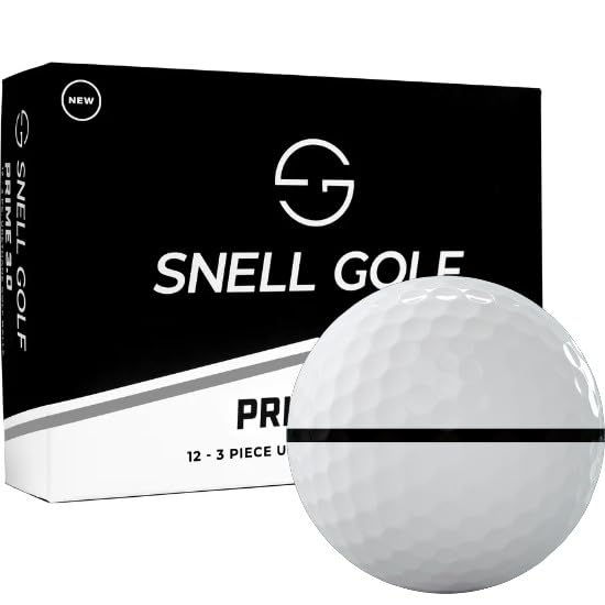 Snell Golf Prime 3.0 AlignXL Golf Balls