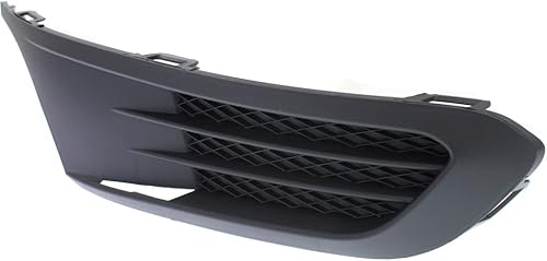 Miniatura 3 de KarParts360 Funda para luz antiniebla Volkswagen Jetta 2011 2012 2013 2014 para lado del pasajero sedán plástico PP certificado CAPA repuesto para