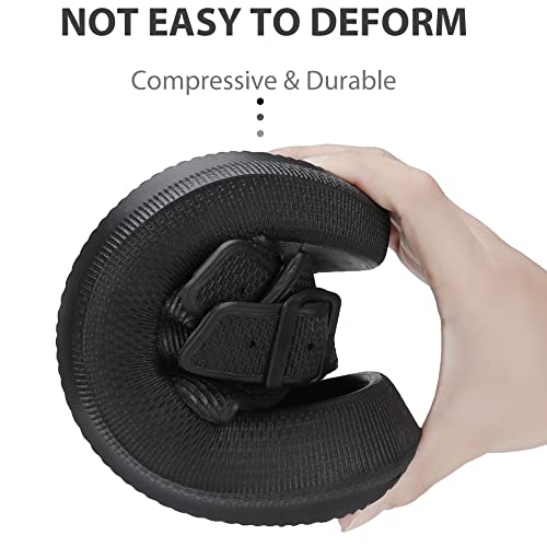 Ozlook Pillow Slippers For Women Men - Cloud Slides Double Buckle Adjustable - Eva Ultra Cushion Sandals #TOP4
