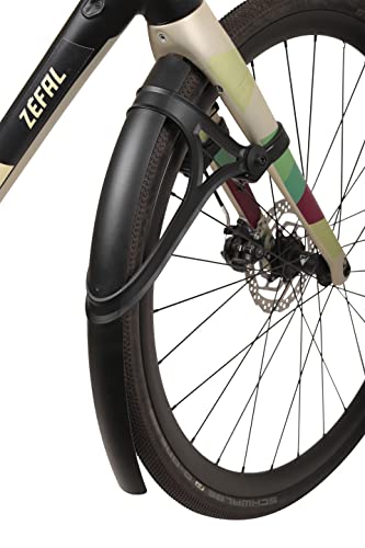 Zefal Shield G50 Gravel Bike Mudguard Set, Black, 700C / 28" #TOP6