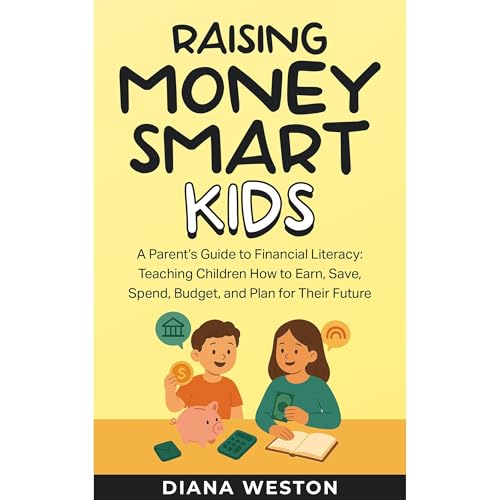 Raising Money Smart Kids Audiolibro Por Diana Weston arte de portada