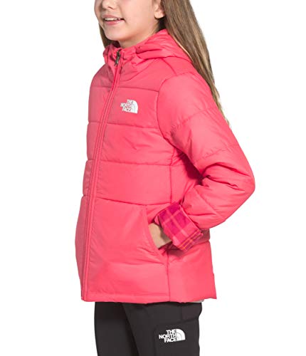 Jaqueta feminina reversível Perrito The North Face, rosa paraíso, G