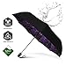 Windproof Travel Umbrella - Compact & Withstands Winds up to 85MPH, Strongest Premium Auto Folding Umbrella for Rain and Sun - Durable, Light & Portable for Women & Men, Fits Backpack & Cars