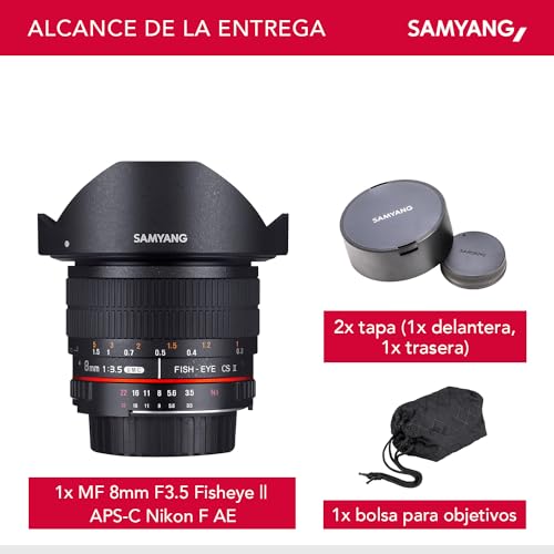 Objetivo Samyang 8mm f/3.5 Ojo de Pez para Nikon - Fernando Cortés Objetivo Samyang 8mm f/3.5 Ojo de Pez para Nikon - Fernando Cortés