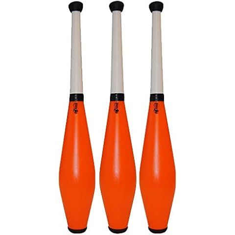 Higgins Brothers Flow Juggling Club Set of 3 (Orange) Cover