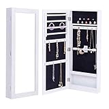 Platzsparendes Design - Dieser Schmuckschrank wird an der Wand montiert, Sie können die Wand in einen praktischen Raum verwandeln,ausnutzen und damit mehr Platz sparen.