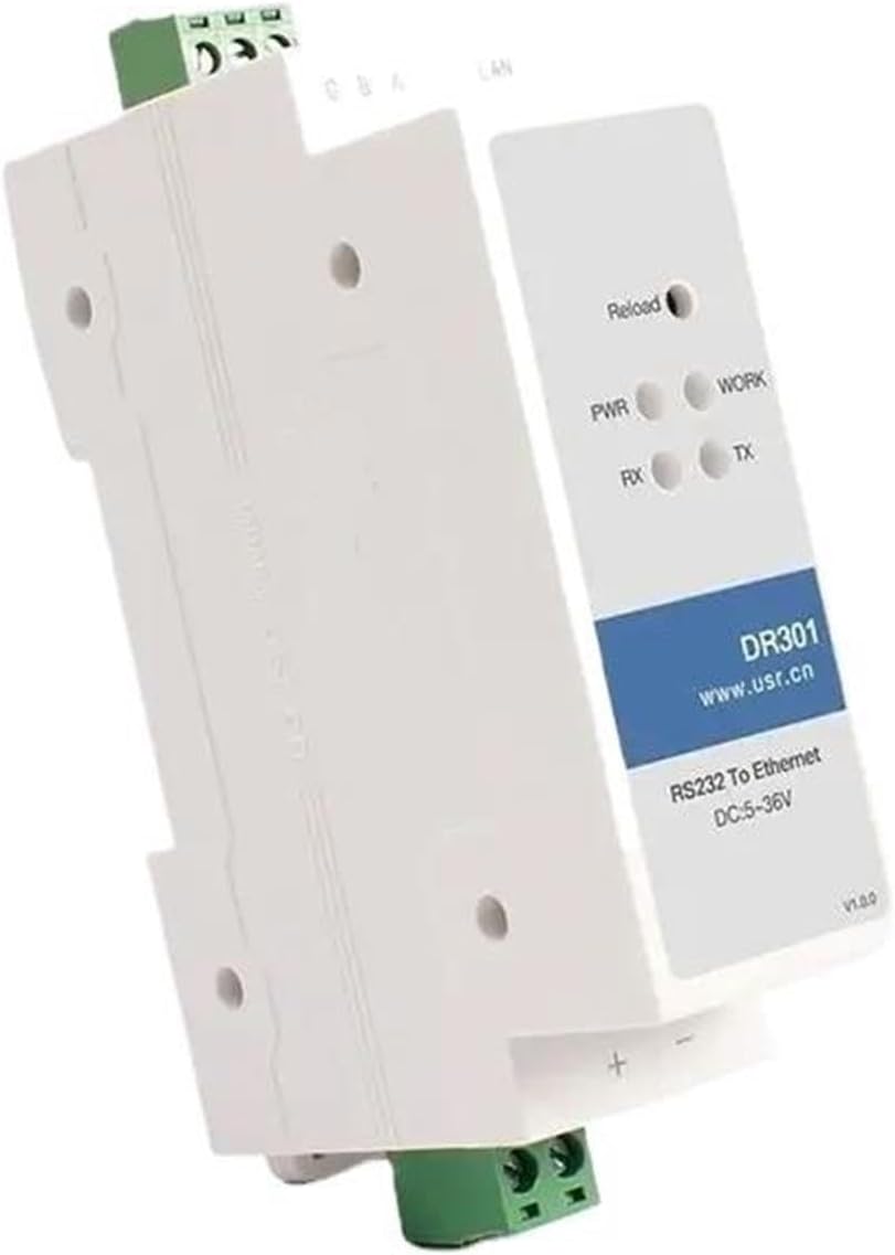 Din‑Rail RS232 to Ethernet Modbus Gateway USR‑DR301