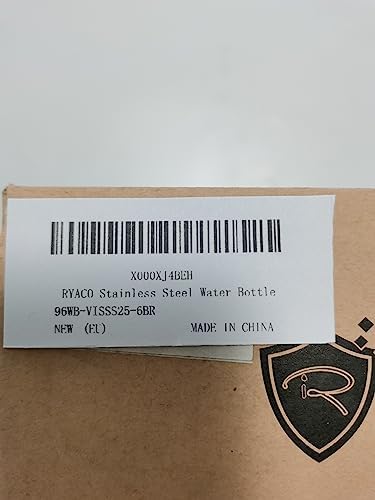 Ryaco Butelka na napoje, ze stali nierdzewnej, 560 ml, 750 ml, 1000 ml, izolowana próżniowo, szczelna, termos, 24 h chłodzenia, utrzymuje ciepło przez 12 godzin, w zestawie 2 wymienne nasadki