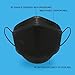Luesay kn95 Face Masks 20 Pack, Breathable Comfortable and Disposable KN95 Mask, Black