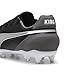 PUMA Unisex King Match Mxsg Soccer Shoe, Puma Black PUMA White Cool Dark Gray, 8.5