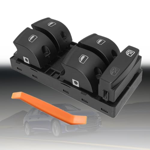Elektrischer Fensterheberschalter Power Master Fensterschalter,Für Audi A3 A4 b6 b7 A6 c6 Q7,4F0959851 4F0959851A 4F0959851C 4F0959851G