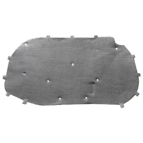 Cárter de aceite para Vw Scirocco 2009-2016 y aislante de motor de aluminio frontal