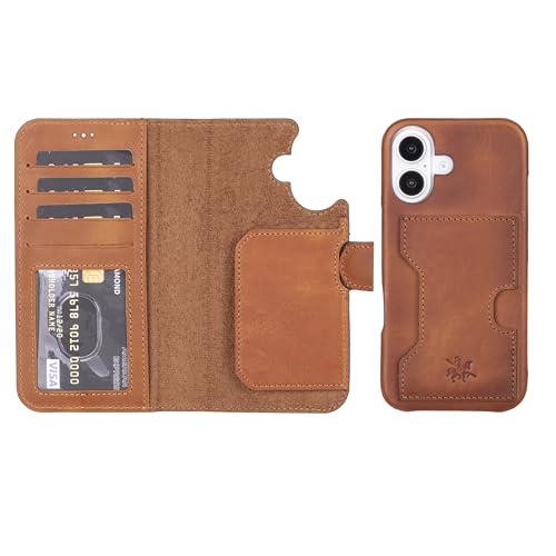 Étui portefeuille pour iPhone 16 Venito protection antichoc et coque amovible