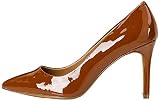  Marca Amazon - find. High Heel Point Court Zapatos de tacón con Punta Cerrada, Braun (Mocha (Nude), 38 EU