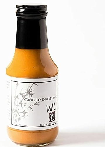Wu Japanese Ginger Dressing - Gluten Free 10.7 FL OZ (Original Ginger, 4 Bottles)