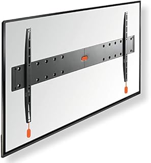 Vogel's BASE 05L flat TV wall bracket for 40-80 inch (102-203 cm) TVs, max. 154 lbs (70 kg), TV wall mount also compatible for LED, QLED and OLED TVs, VESA 100x100 to 800x400
