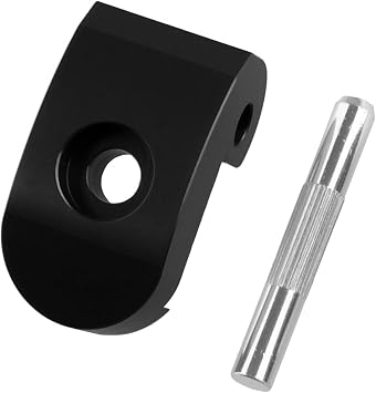 Scooter Reinforced Folding Hook Lock Hinge Latch Buckle Locking Shaft Pin Fit for Xiaomi M365 / M365 Pro Black