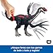 Imagen de Mattel Jurassic World Teoría del Dinocaos Slash N Roar Tericinosaurio Figura de acción de dinosaurio de juguete con sonido y garras de ataque