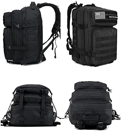 Oreunik Military Rucksack 45L Waterproof Tactical Backpack Molle Backpacks Large Assault pack for Outdoor Trekking,Camping,Hiking,etc