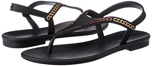 Sandália, Cacau Elo, Grendha, Feminino, Preto, 37