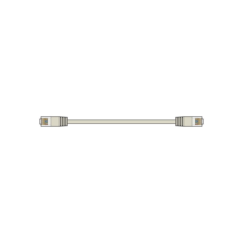 AV:Link | RJ45 U/UTP Network Internet Cable | Grey 10m