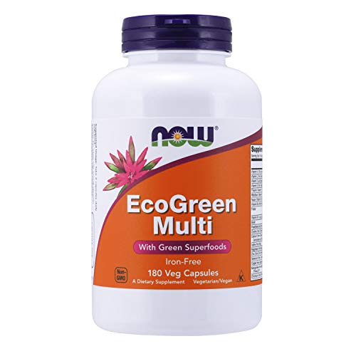 NOW Foods EcoGreen Multi Vitamin 180 Veg Capsules