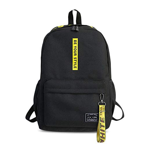 FANDARE Unisexo Mochila Escolar Mochilas Tipo Casual Bolsa de Escuela Hombres Mujeres