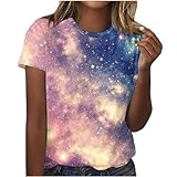 T-shirt en coton pour femme - Hauts décontractés - Pull oversize - T-shirt pour femme - T-shirt surdimensionné pour femme - Chemisier et tuniques pour femme - Chemisier élégant - Chemisier en mousseline pour femme - Chemisier blanc - Chemisier pour femme - Chemisier élégant - Chemisier hippie - Vêtement Y2K - Vêtement streetwear - T-shirt de sport pour femme - T-shirt d'été pour femme - T-shirt de sport - Chemisier en gel bes t-shirt pour femme vert T-shirt noir élégant pour femme - T-shirt de sport pour femme