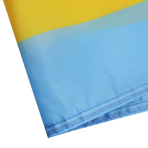 Image of AZ FLAG - Saint Lucia Flag - 2x3 Ft - 100D Polyester Saint Lucian Banner with Two Metal Grommets - Fade Resistant - Vivid Colors - 2' x 3' Feet - 90x60 Cm