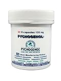 Ma Santé Naturelle PYCNOGENOL 90 gélules végétales de 100 mg SUPER ANTIOXYDANT-testé en laboratoire (Horphag Research Suisse), sans allergènes. Aussi 30 et 180 gélules
