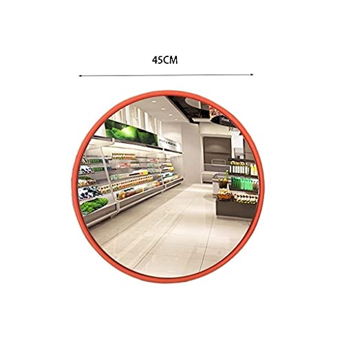 Miroir de sécurité angle mort 45cm plastique incassable pour trafic