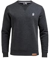 JRC Just Royal Clothing designed long sleeve plain fleece sweatshirts & jumpers, made from 80% cotton and 20% polyester. These men's crewneck Sweater made from JRC unique blend fabric, with ribbed collar, cuffs and hem. This man fleece pullovers Idea...