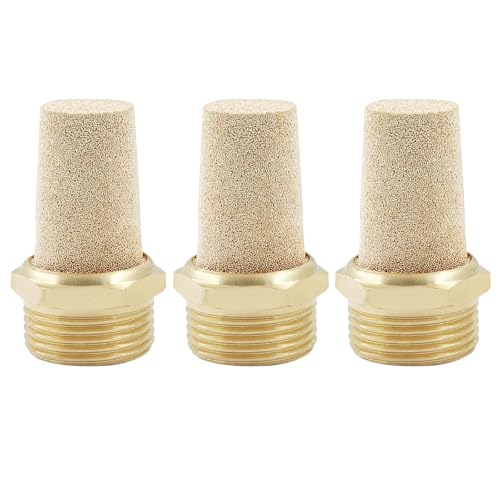Bonsicoky Air Pneumatic Mufflers, 3 Pack 3/4