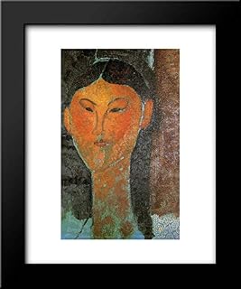 Portrait of Beatrice Hastings 15x18 Framed Art Print by Amedeo Modigliani
