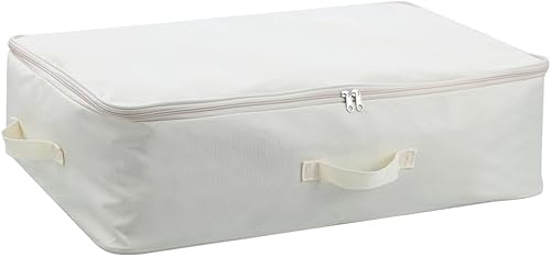 Bolsa de almacenamiento de ropa para edredón, 26.8 x 18 x 7.8 pulgadas, tela Oxford 600D para manta, edredón, almohada, ropa de cama, ropa, suéter,