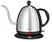 Osaka 1 Liter Electric Gooseneck Drip Kettle for Pour Over Coffee and Tea, Fully Stainless Steel Interior,