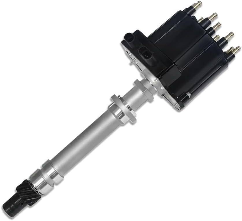 Ignition Distributor with Black Cap & Rotor Fits Cadillac Chevy C/K Series Trucks Blazer Camaro V8 1987-1995(OE: GM04, DST1830)